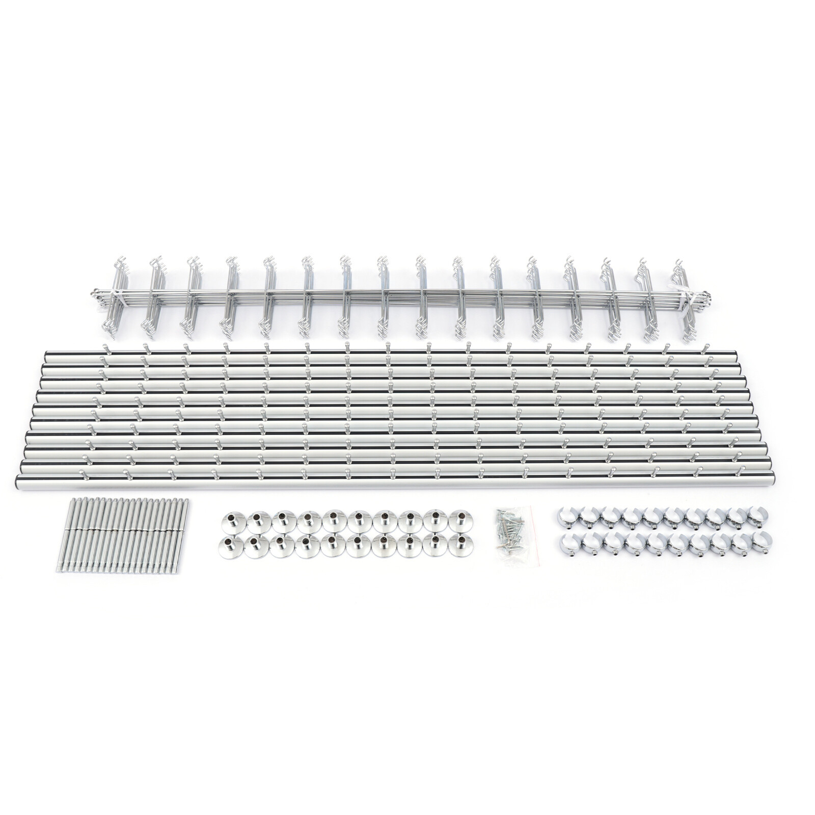 10 Pcs Aluminium Lockable Eyewear Eyeglasses Sunglasses Display Rod Frame Rack