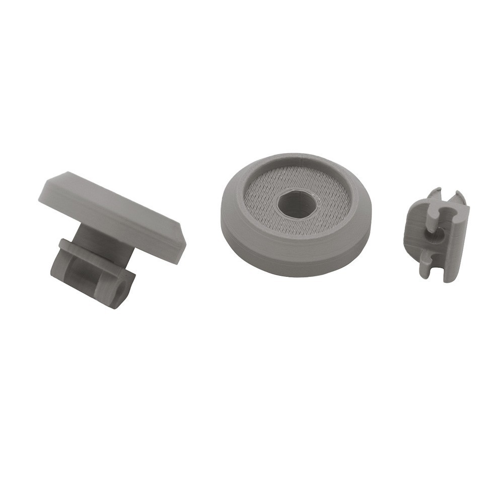 2PCS For Miele Dishwasher Bottom Rack Roller Replacement - Support Wheels New