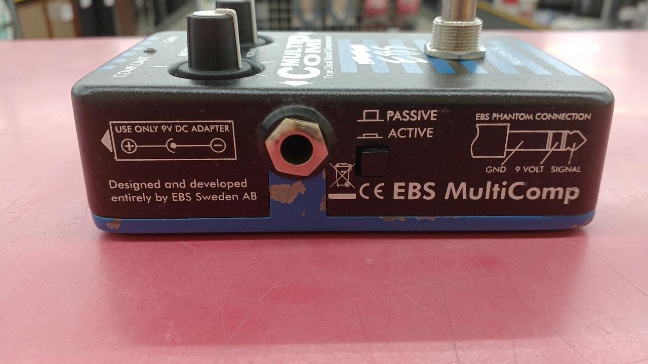 EBS MULTI Compressor Effects Pedal Tested & Works 62115
