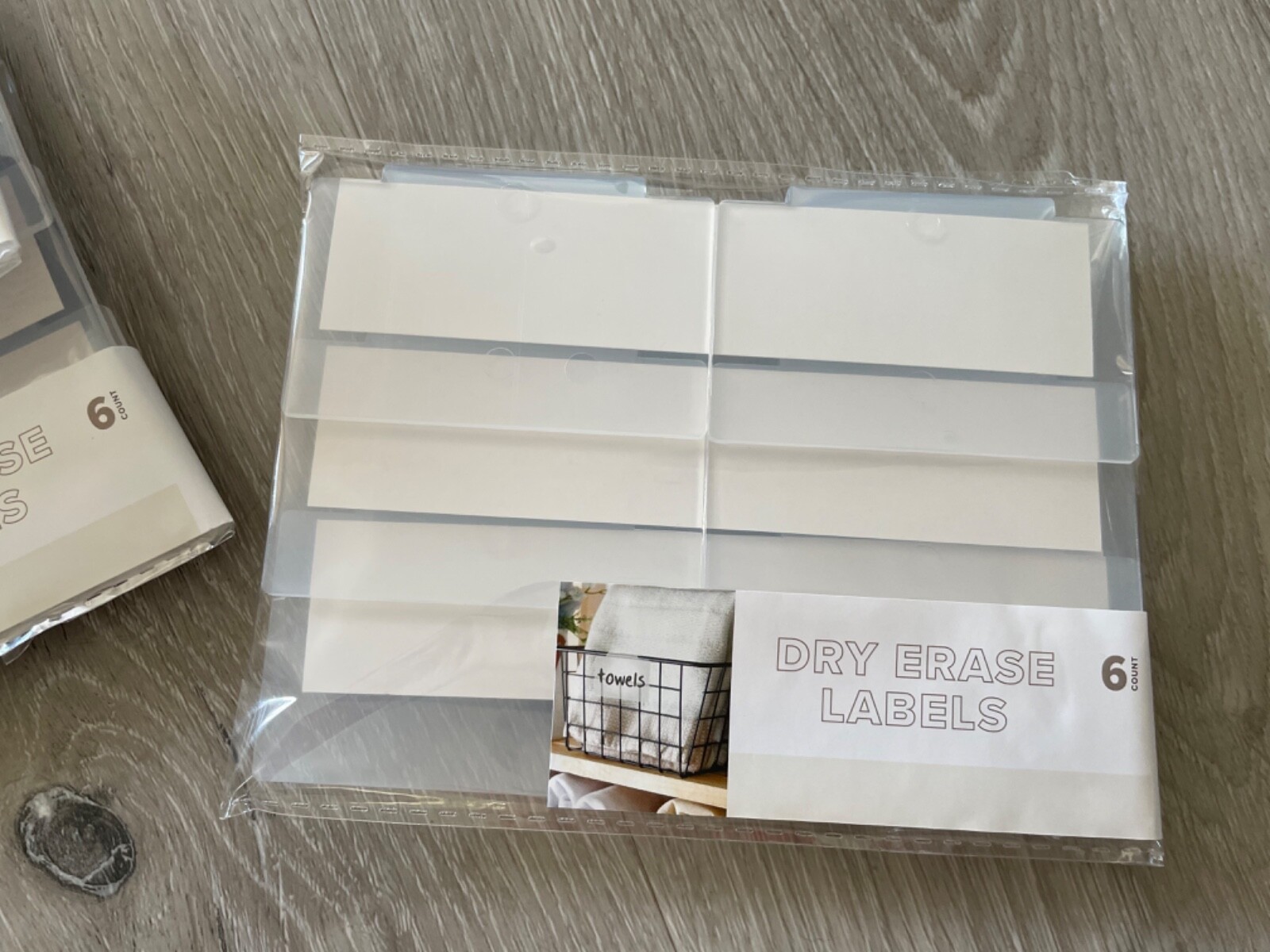 Bulk Clip-On Dry-Erase Labels 56 packs