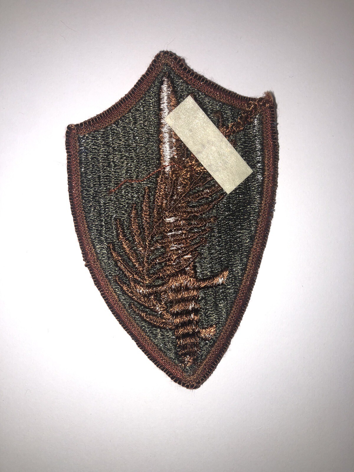 Central Command Brown & Green U.S. Army Shoulder Patch Insignia