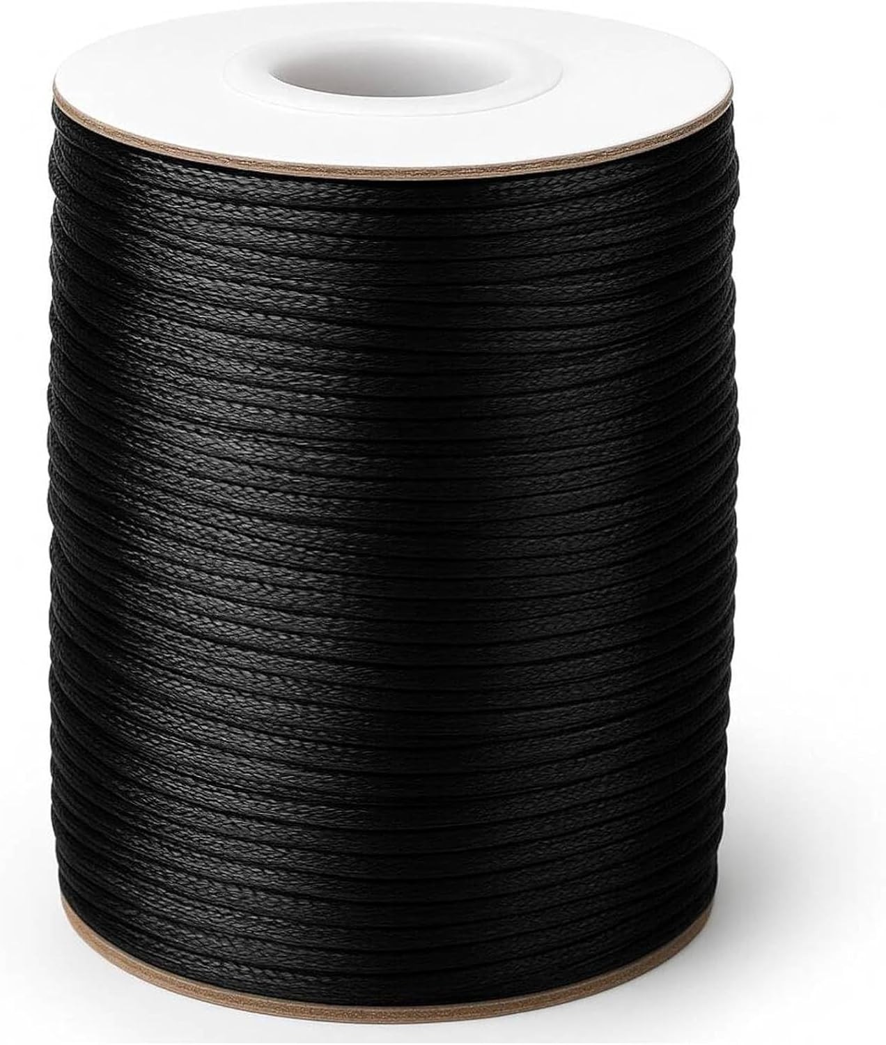 1.5mm 100 Yard Black Nylon Cord Wind Chime Cord Replacement Braided Blind String