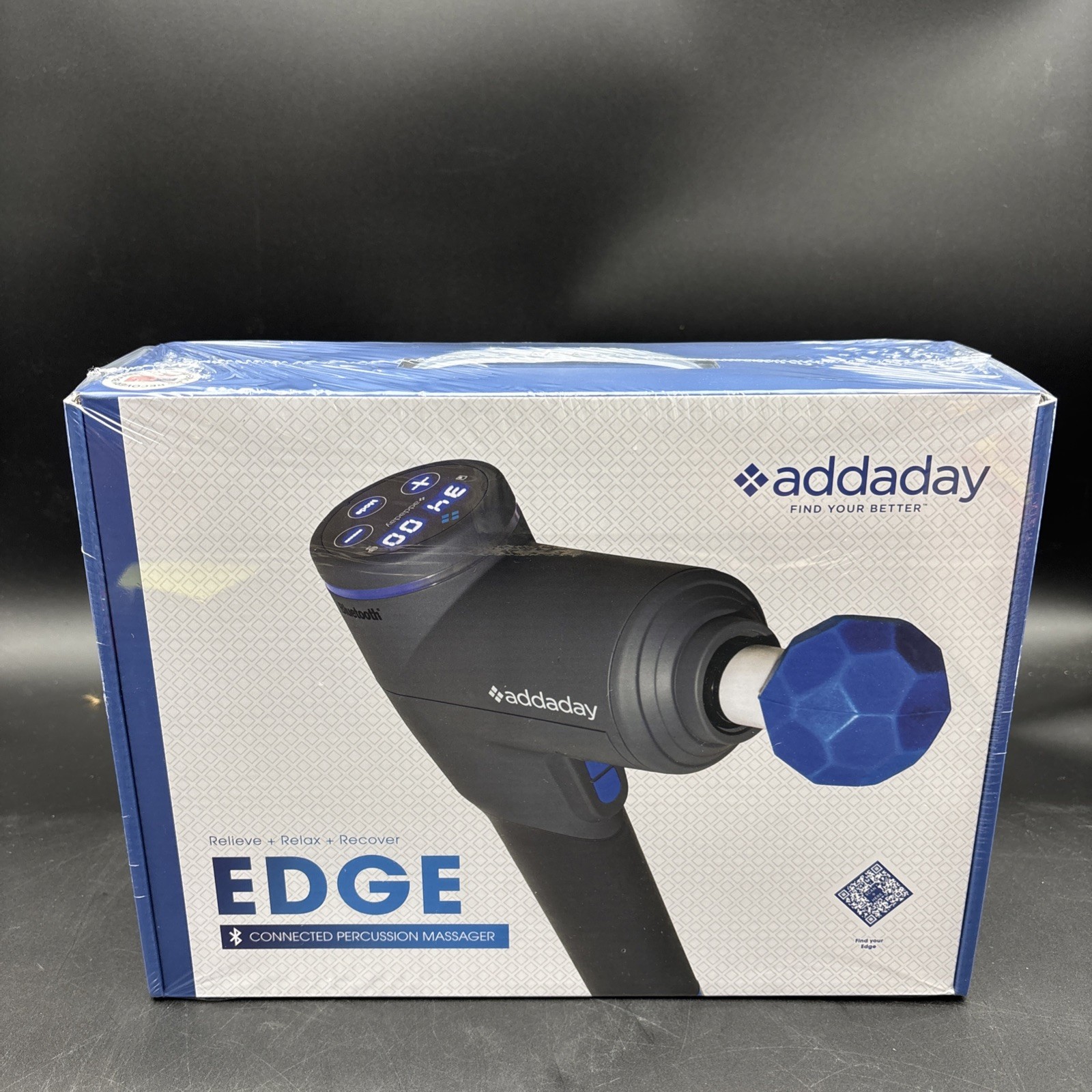 Addaday BioZoom Edge Bluetooth Percussion Massage Gun Massager
