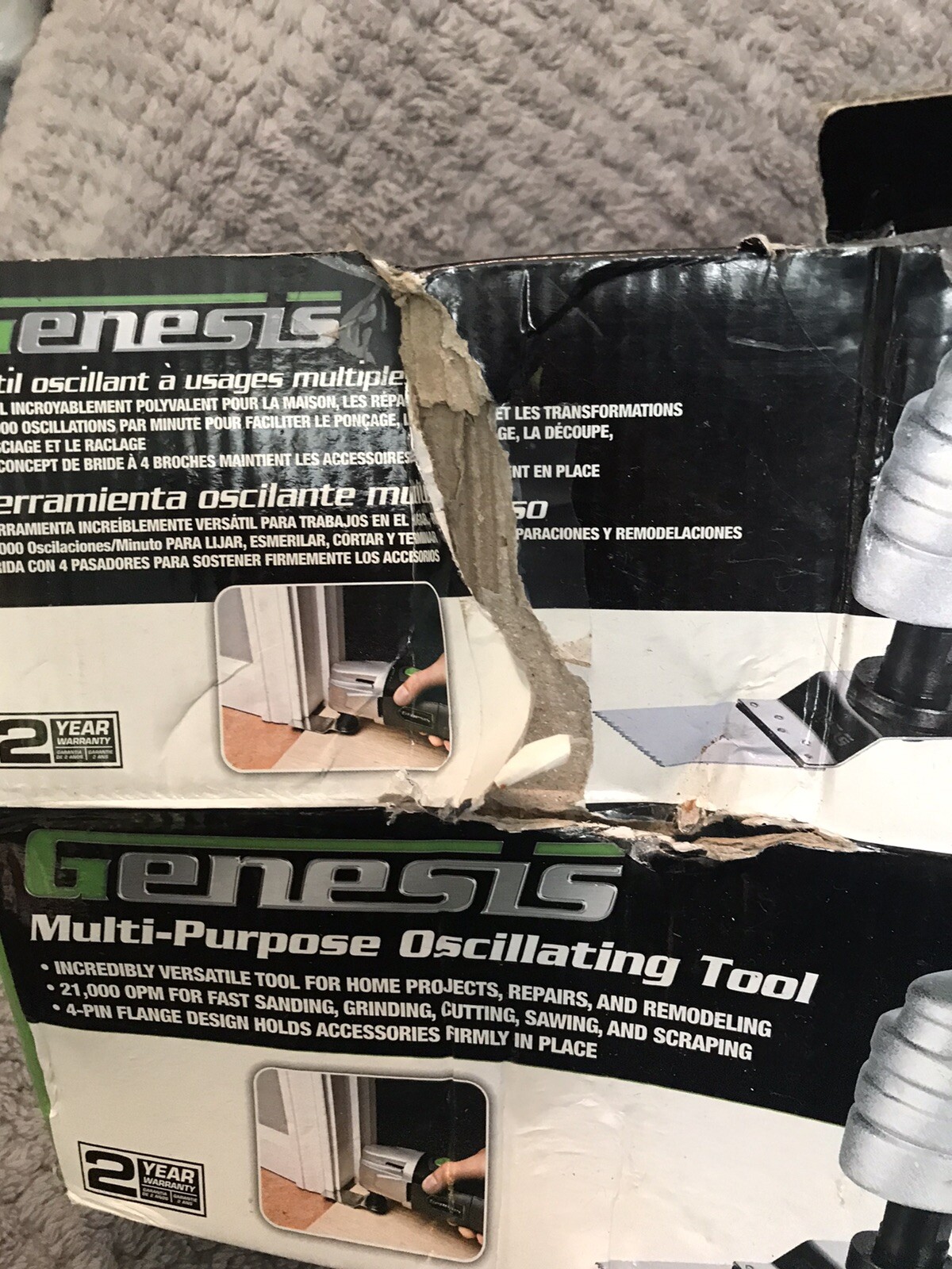Genesis Multi Purpose Oscillating Tool!