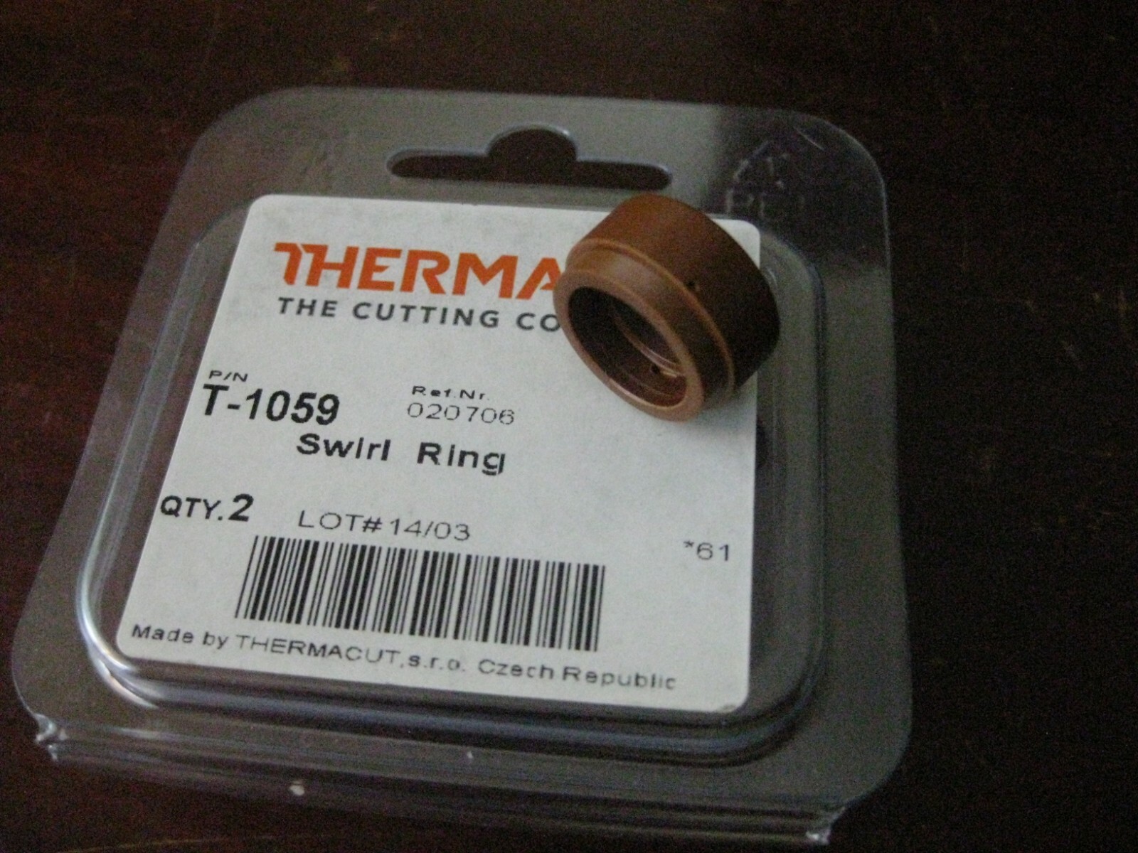 Thermacut T-1059 Swirl Ring #020706