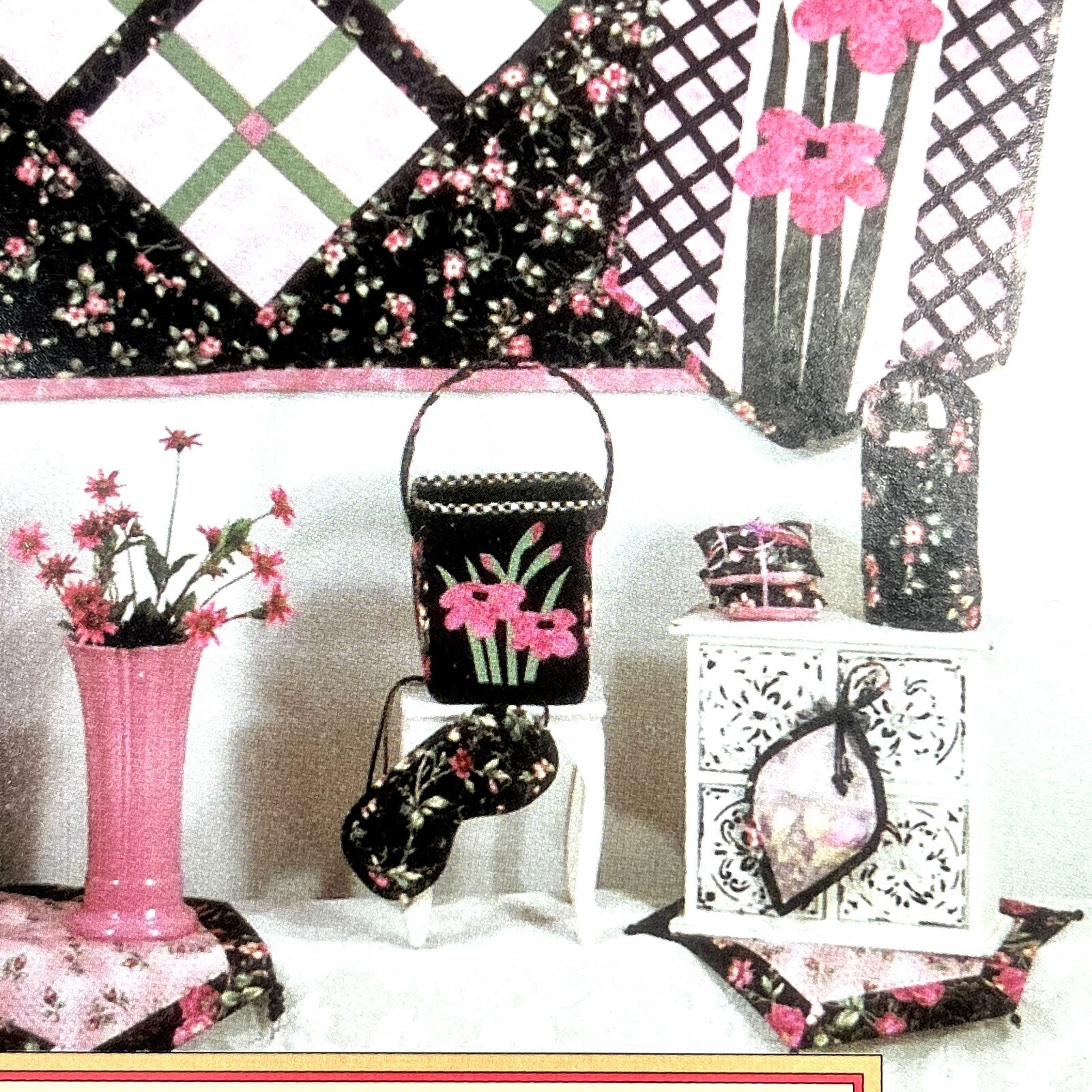 Suite Things PATTERN Quilt Pillow Heating Pad Organizer 12Projects Vanilla House