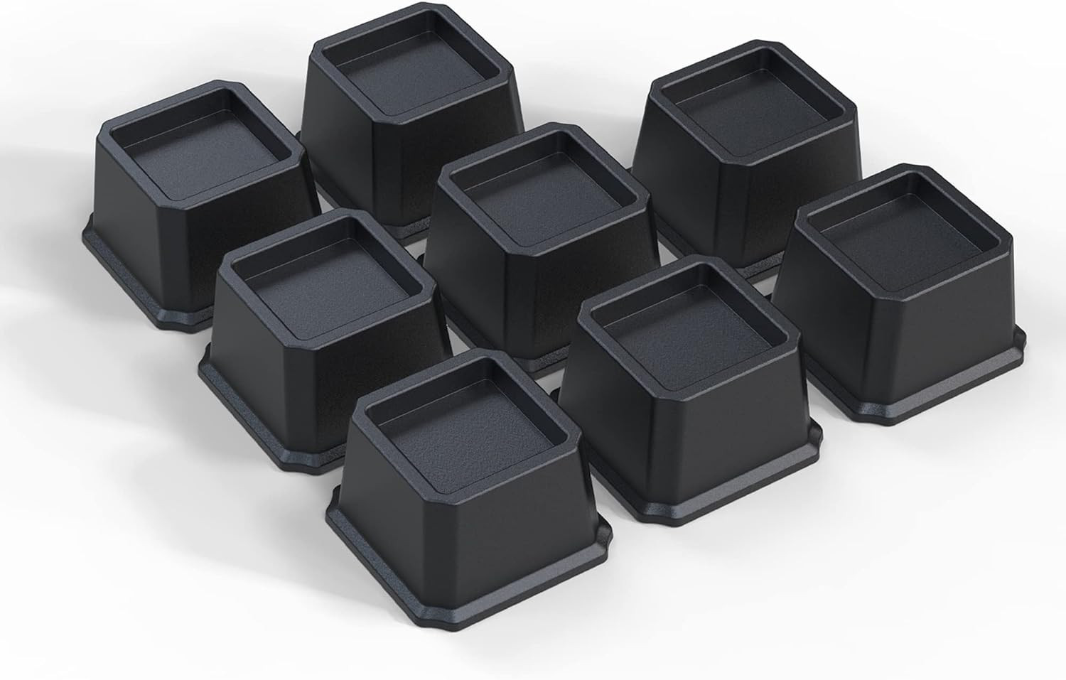 Bed Risers 2 Inch Heavy Duty, Furniture Risers for Bed Frame, Couch, Desk, Chair