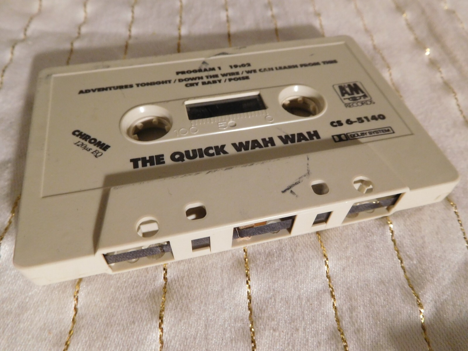 Rare Vintage Cassette The Quick Wah Wah