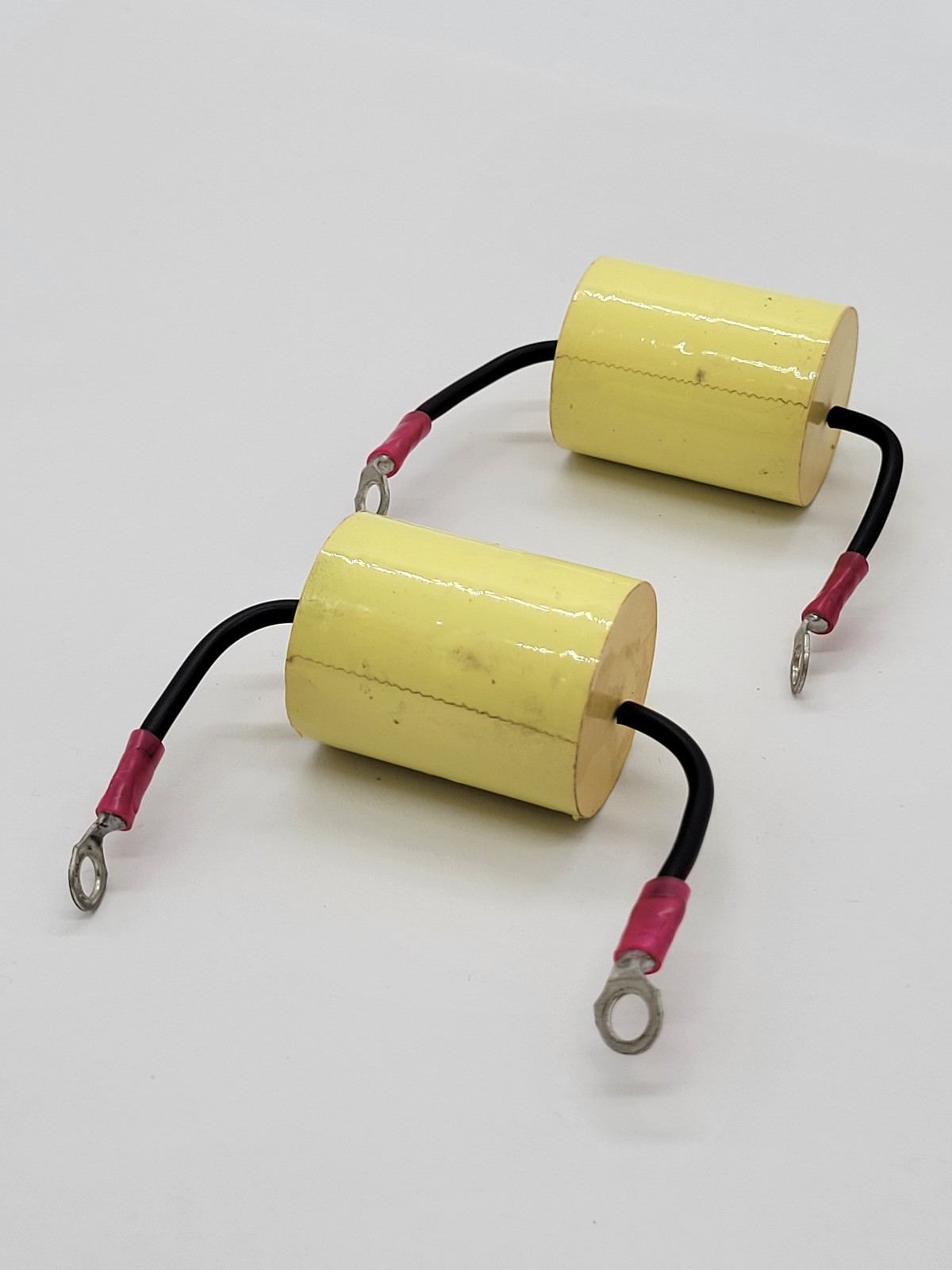 2PC Electrocube C 2832 Yellow Capacitor .5MF +10% 660V