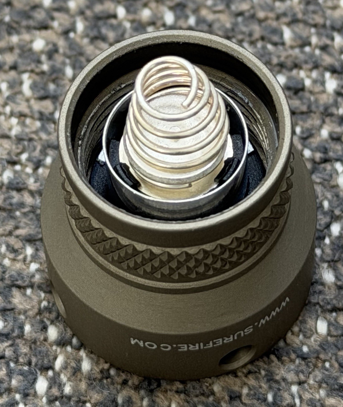 Surefire Z68 TailCap Fits Surefire Scout Light - Tan (New Version)