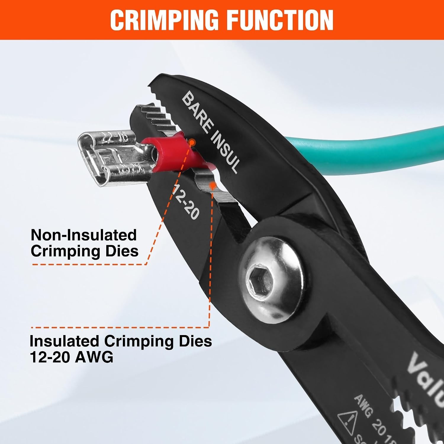 4-in-1 Wire Stripper Tool, Wire Stripper, Wire Crimper, Wire Crimping Tool, M...