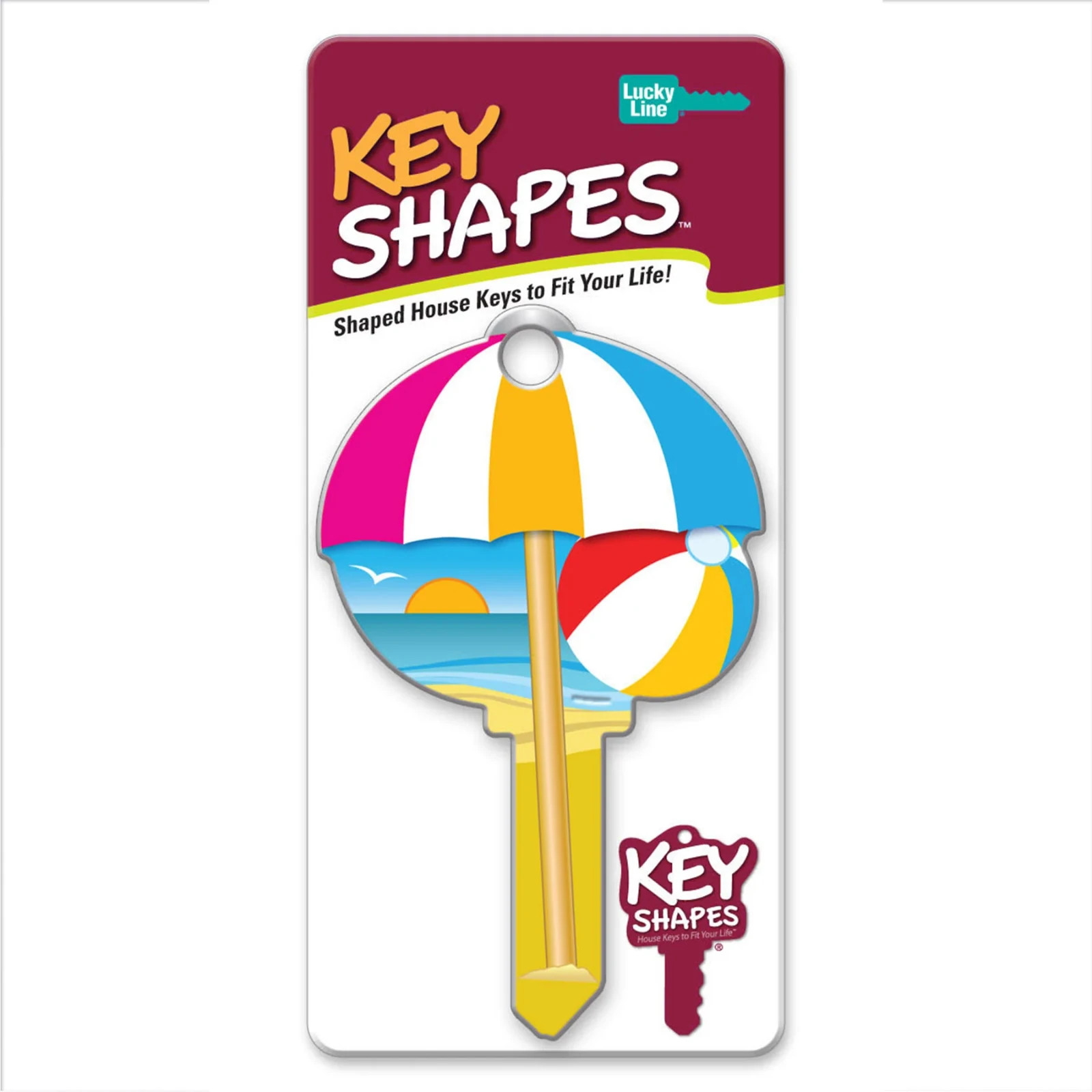 LUCKY LINE B113S BEACH SCHLAGE SC1 KEYWAY HOUSE KEY SHAPES