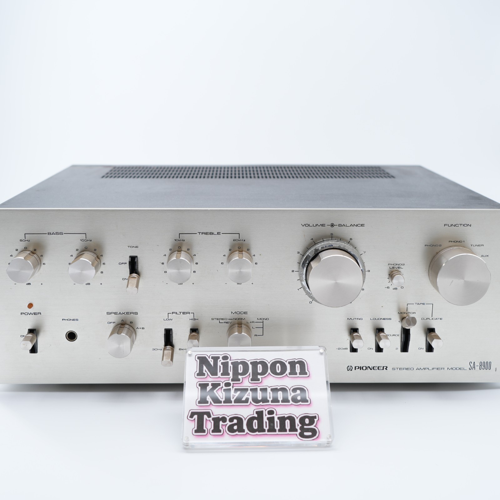 Pioneer SA-8900 Integrated Amplifier Stereo Hi-Fi Vintage Audio Japan