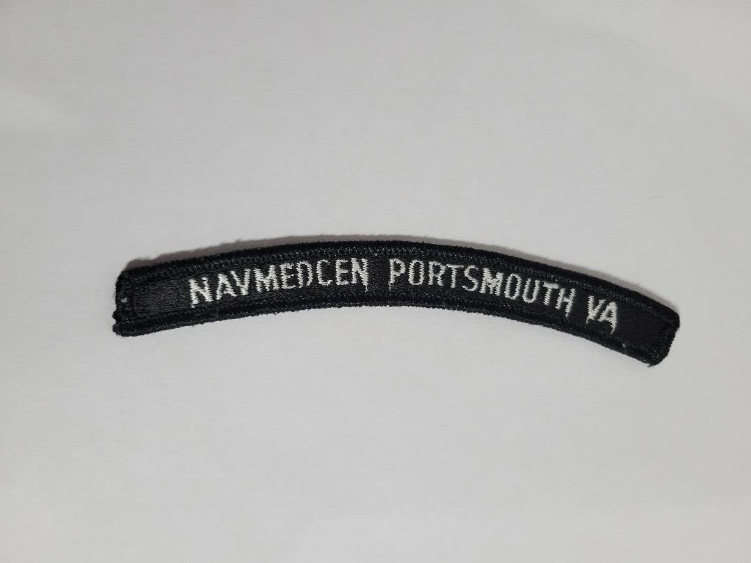US Navy NAVMEDCEN PORTSMOUTH VA Naval Medical Center Portsmouth (NMCP) Patch