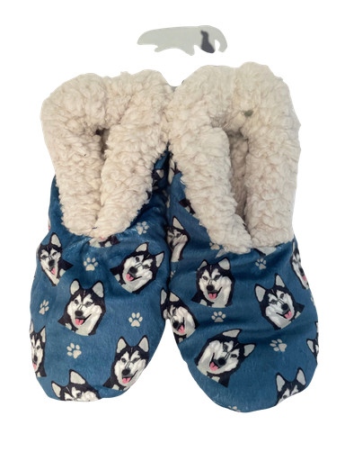 Siberian Husky Slippers