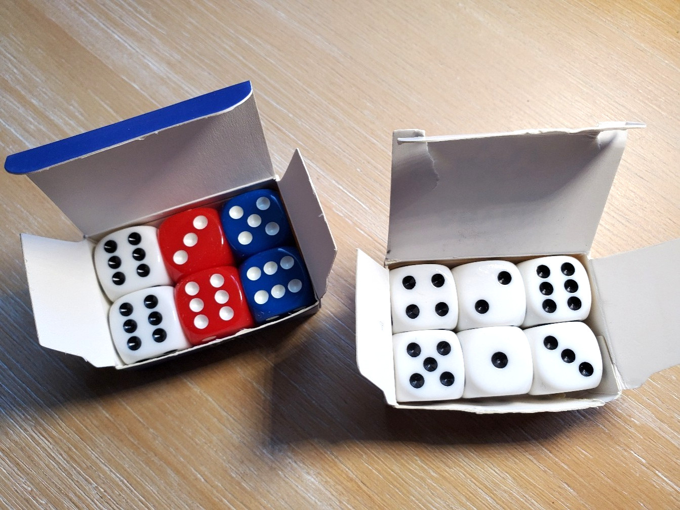 Anverdi Ungimmicked Dice, and Assorted Dice Sizes