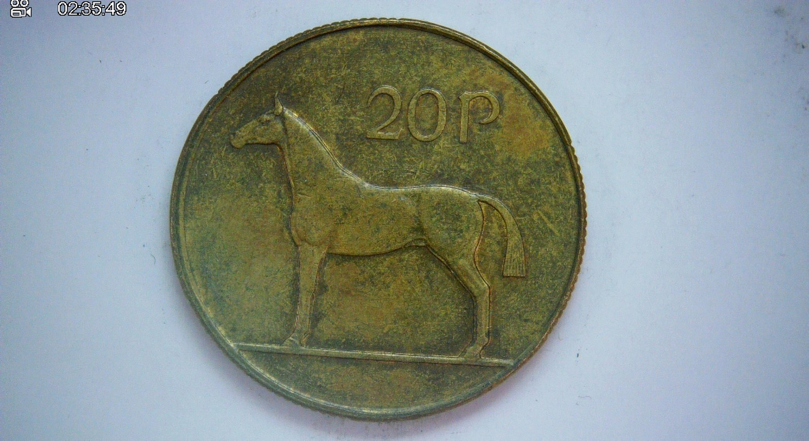 Ireland 1996 20 Pence Irish 20p (horse / harp) Coin