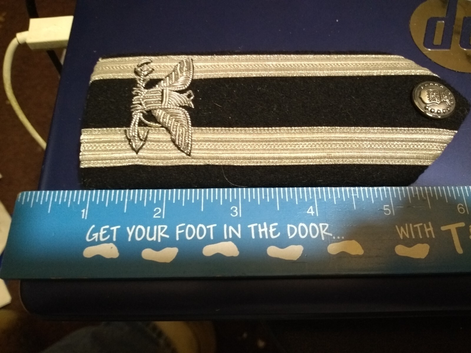 Air Force-Single Vintage Bullion Hard Shoulder Board- Colonel (23-615)