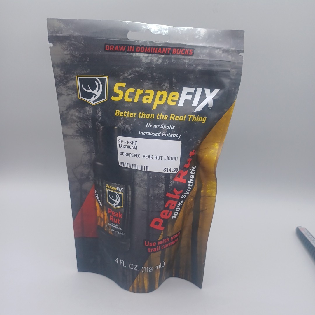 ScrapeFix Peak Rut Liquid 4oz Bottle Free Shipping