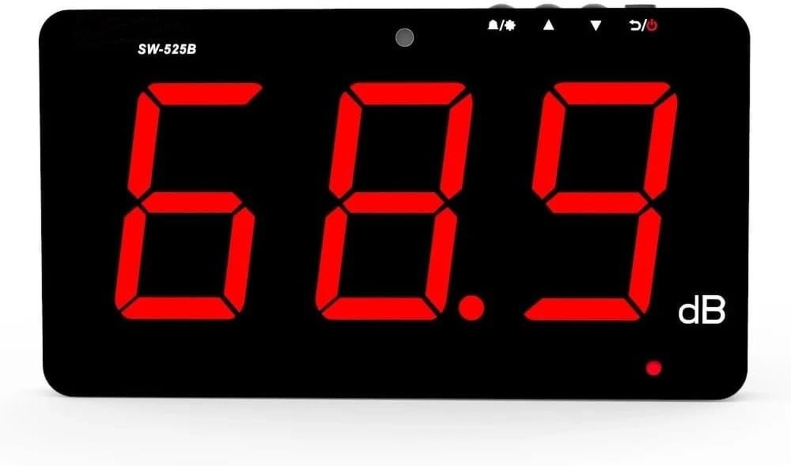 SW-525B Sound Level Meter Tester 30-130db,9.6in Screen LCD Display Wall Hangi...
