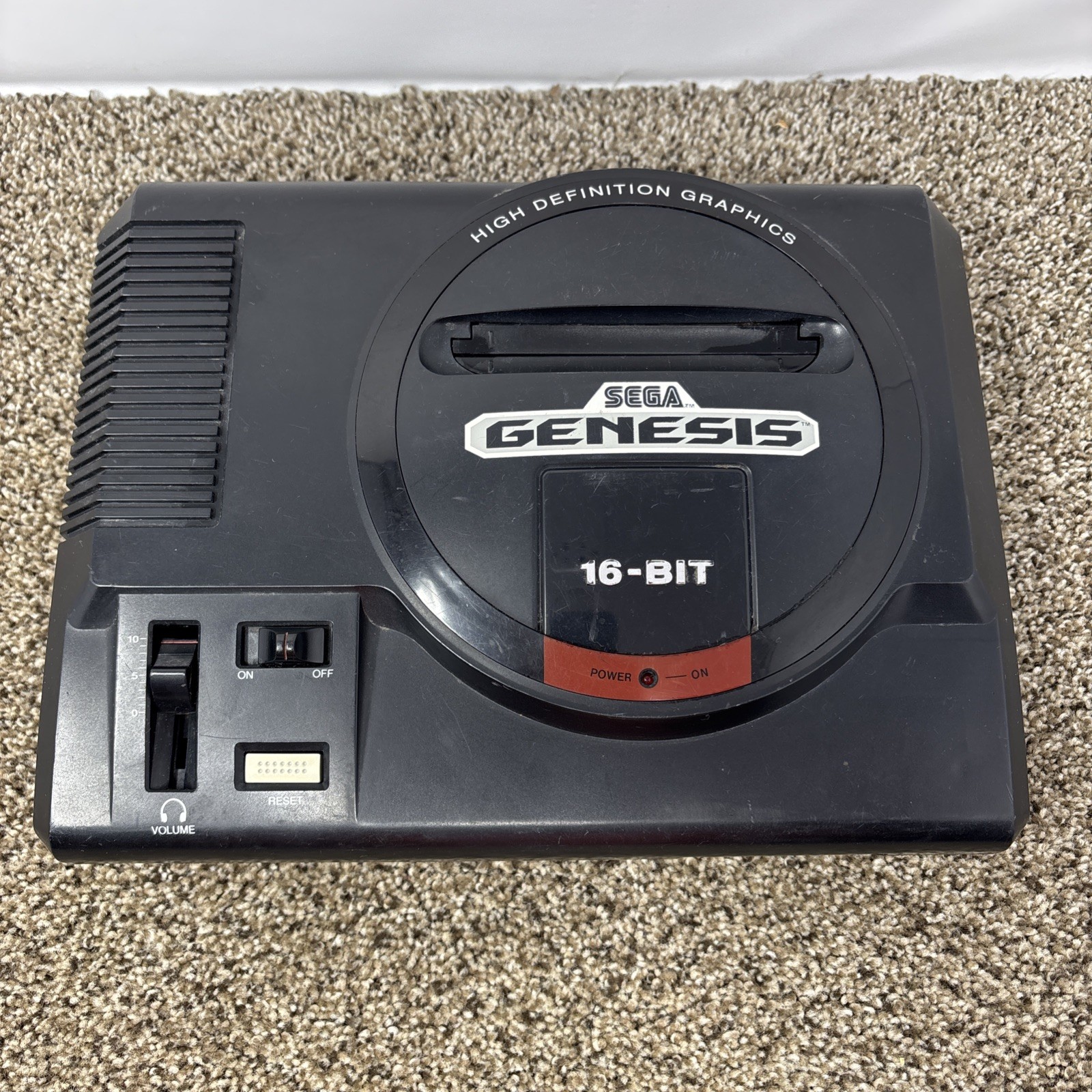 Sega Genesis Model 1601 Gen 1 Console System Bundle - Tested and Works