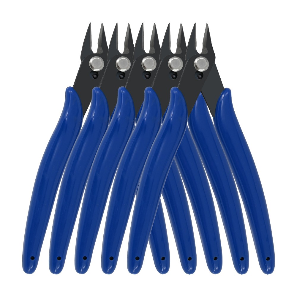 5/10PCS Electrical Flush Wire Cable Cutter Side Cut Pliers Sharp Nipper DIY Tool