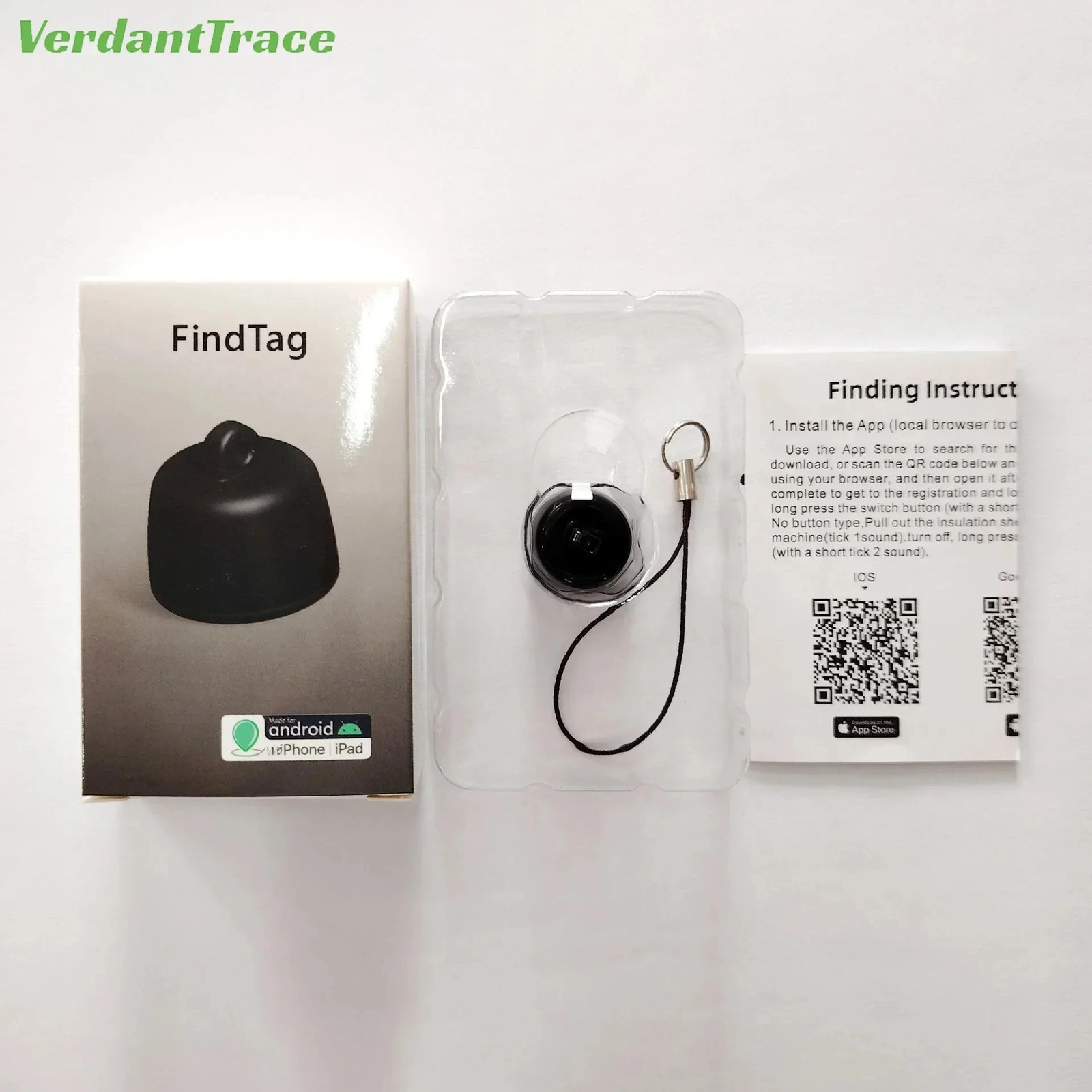Mini Tracker Smart Find Tag Pet Tracking History Trajectory Airtag Global Positi