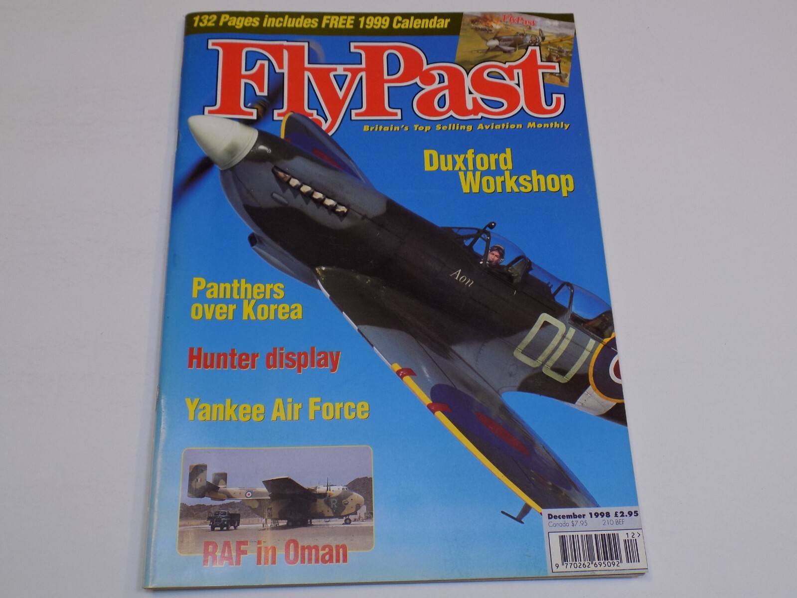 Fly Past Magazine Dec 1998 Duxford Panthers Over Korea Yankee US Air Force Oman