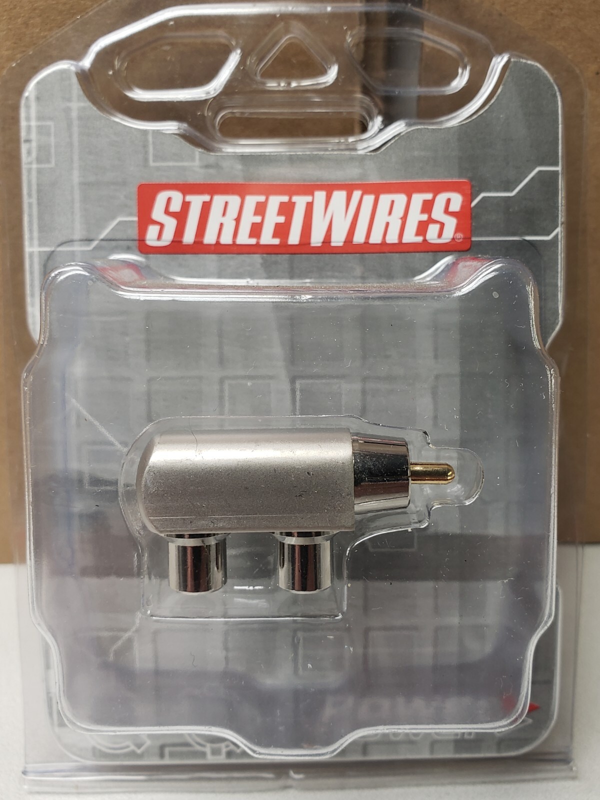 STREETWIRES RCA INTERCONNECT ADAPTOR 1 MALE TO 2 FEMALES ZNAYM2F