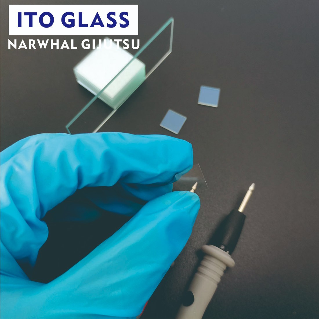 ITO Coated Conductive Glass 7Ω/sq 0.7mm Thick Substrate Multiple Size Options
