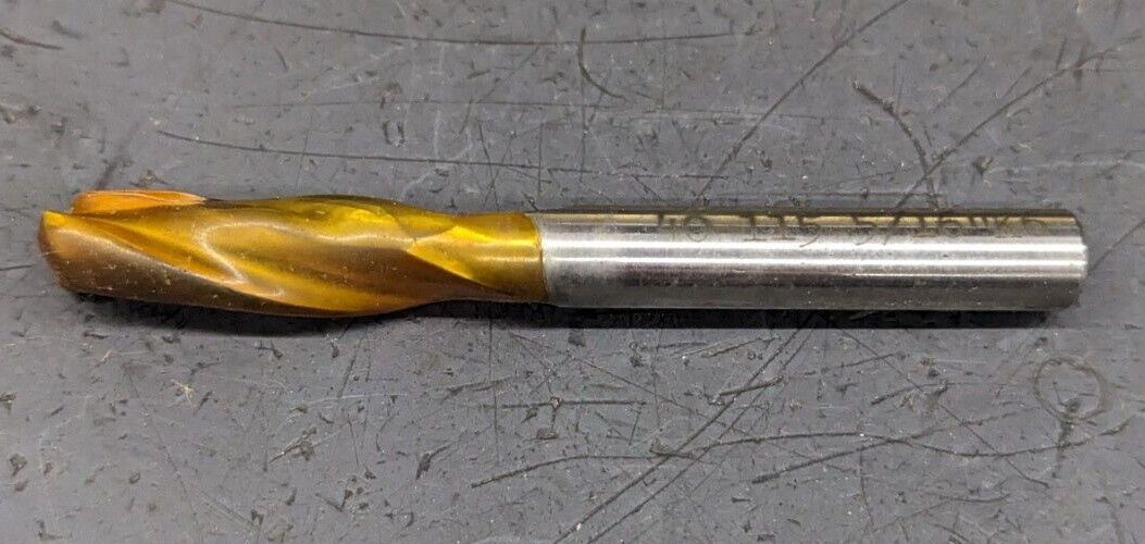 Forest City Spiral Router 5/16" CD Down Cut HSS 5/16" Shank Double Flute USA