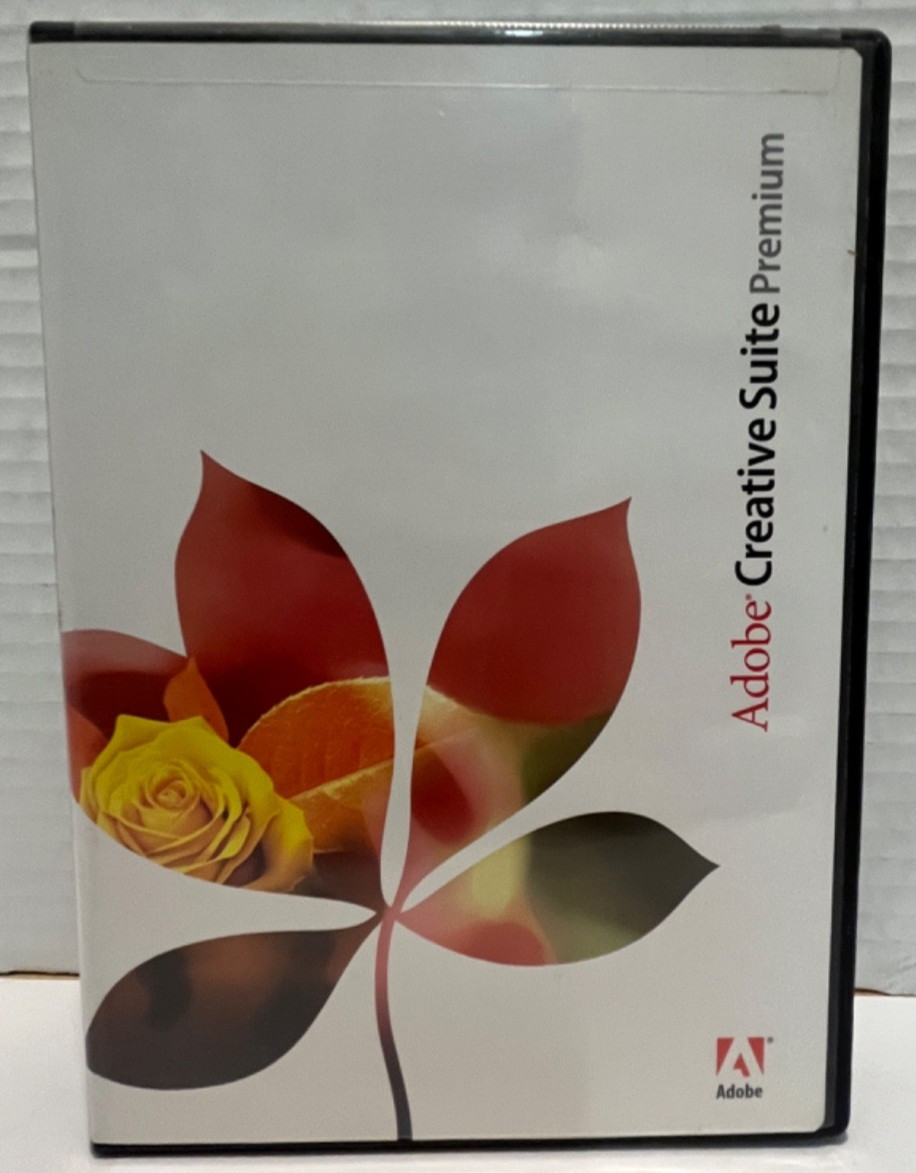 Adobe Creative Suite CS1 Premium Disc Set Complete w/ Case Fast Ship
