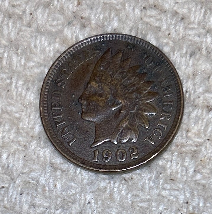1902 1C RB Indian Cent. **I'll ship for free!**