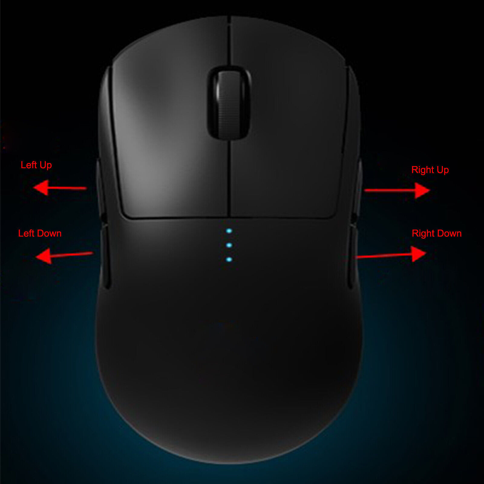 Mouse Side Button Side Keys for Logitech G Pro Wireless Gaming Mouse Repair Kit