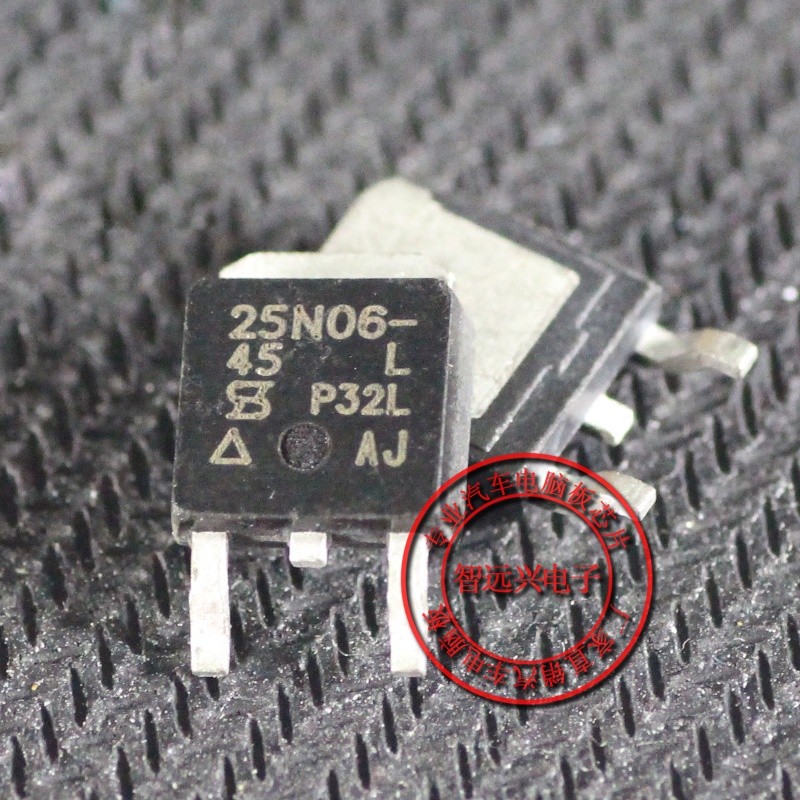 10Pcs SUD25N06-45L TO252 SMD 25N06-45L 25N06-45 25N06 TO252 Car smd transistor