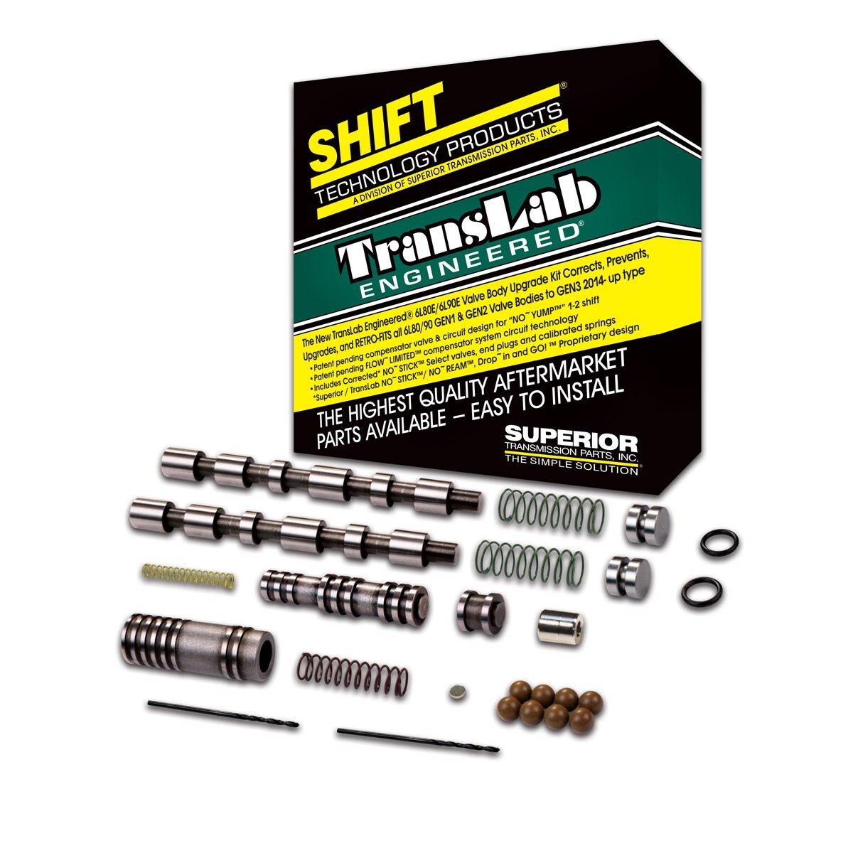 .A 6L80/6L90 TransValve Body Shift Correction Kit  stl-6l80e
