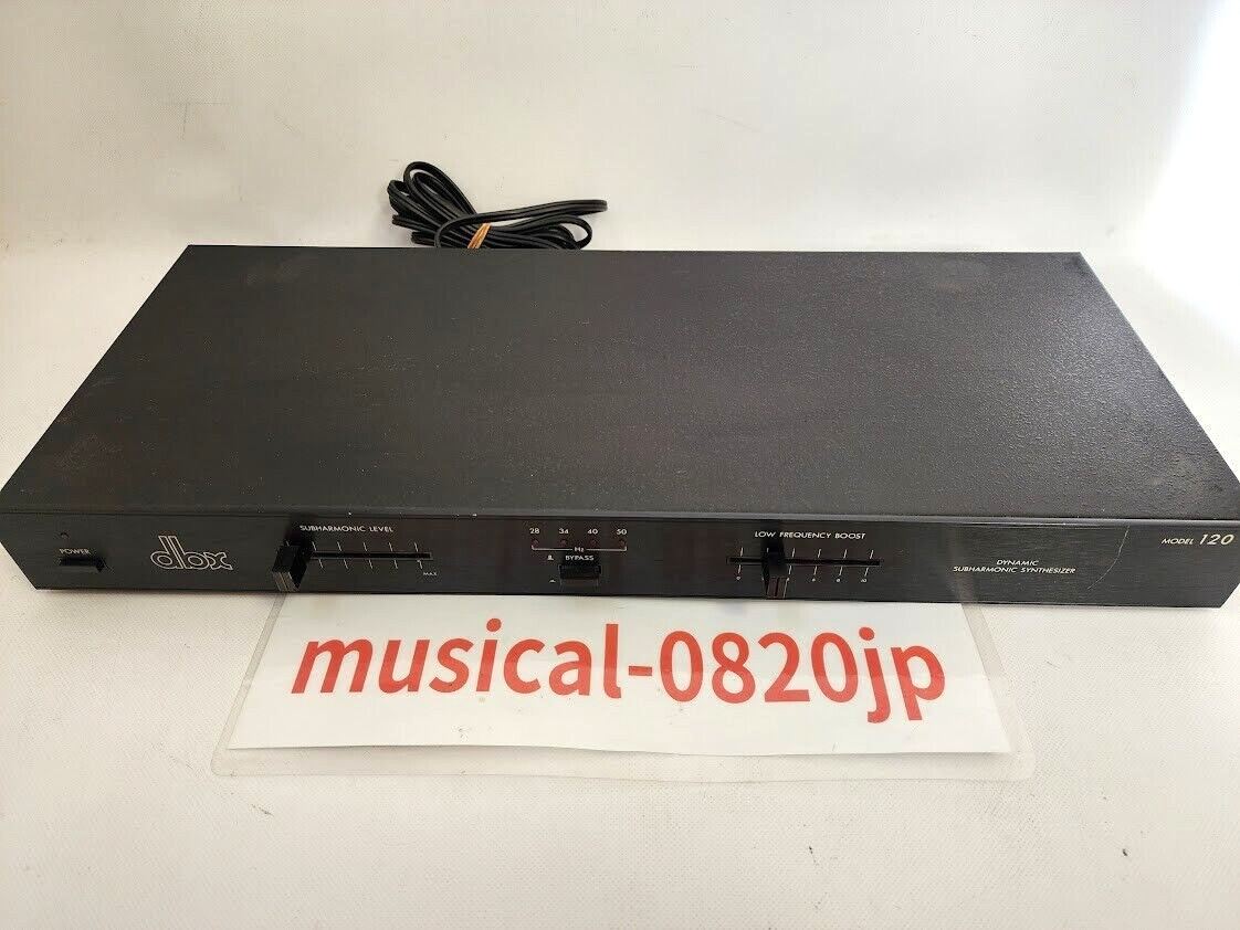 dbx 120 Dynamic Subharmonic Synthesizer