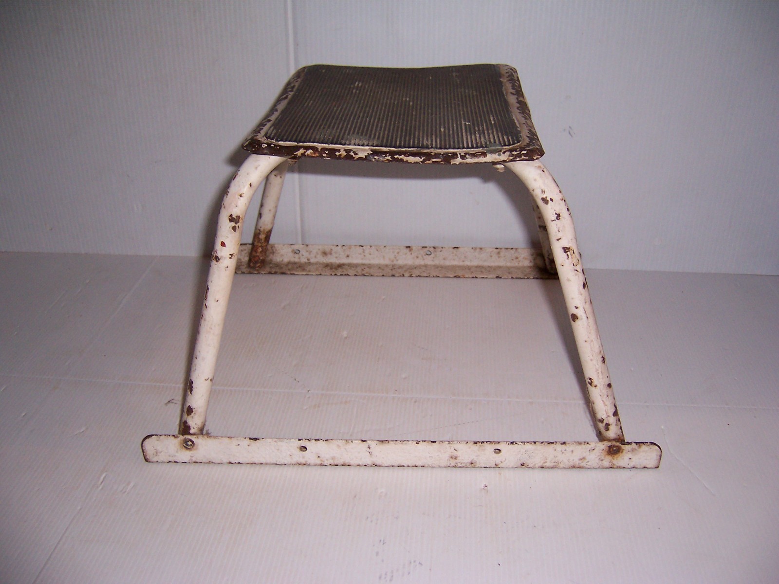 Vintage Metal Kitchen Utility Stool