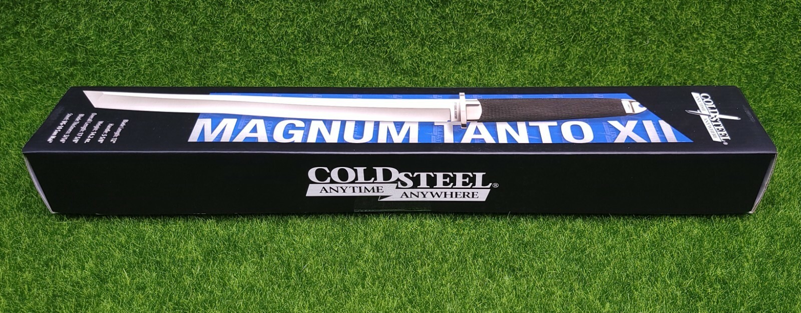 Cold Steel Magnum Tanto XII, Tanto Point, Plain 12" Blade, Kray-Ex Knife - 35AE