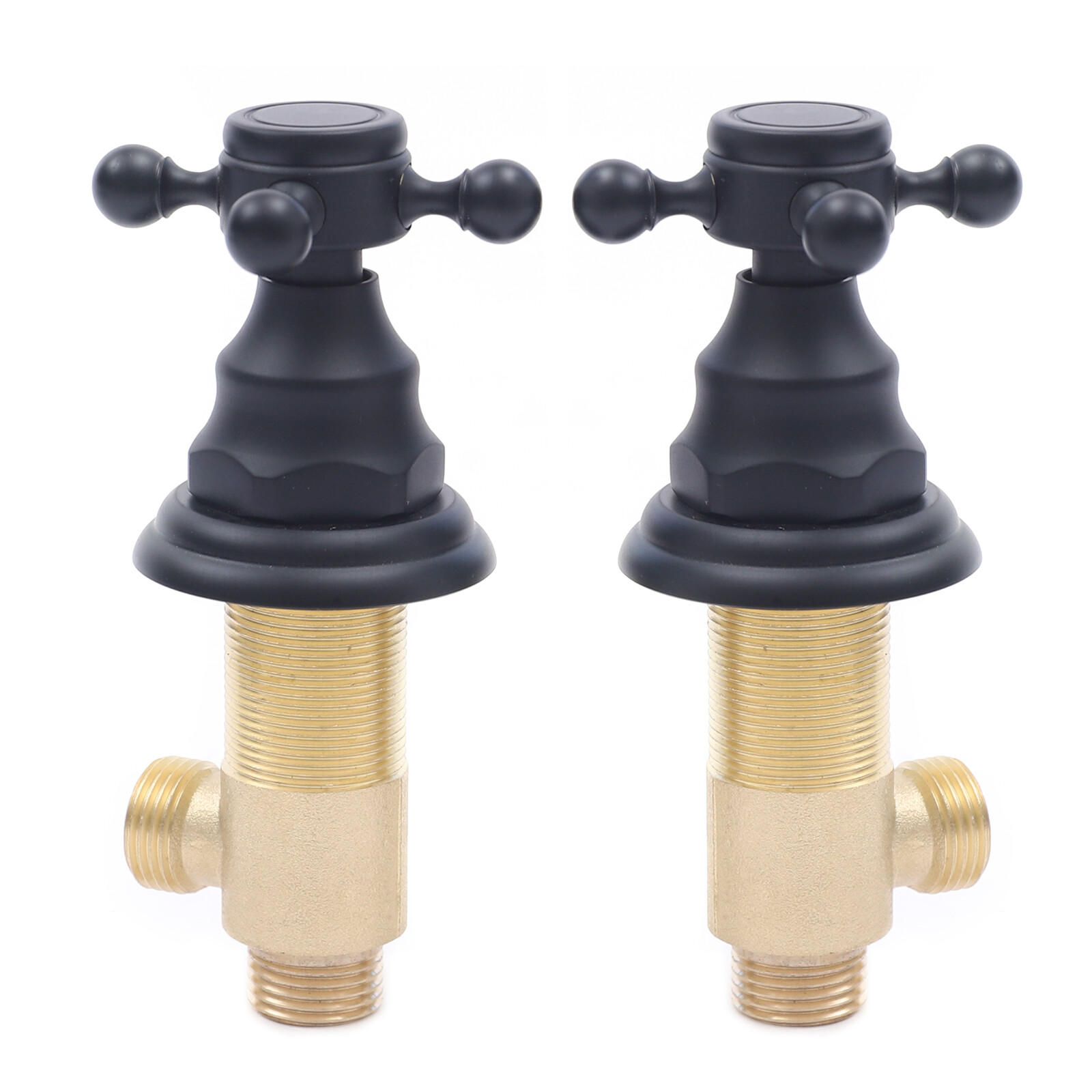 Shower Faucet Set Rainfall Shower Head Combo System Wall Mount w/Mixer Valve Kit