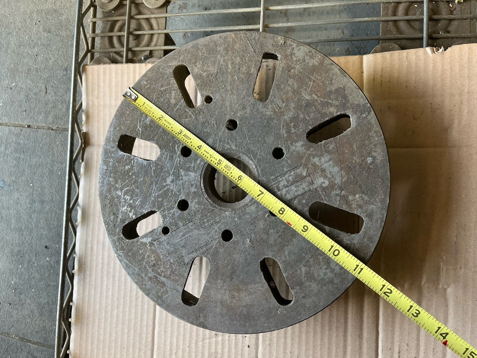 LATHE FACE PLATE 11" DIA. D1-5 CAM LOCK MOUNT