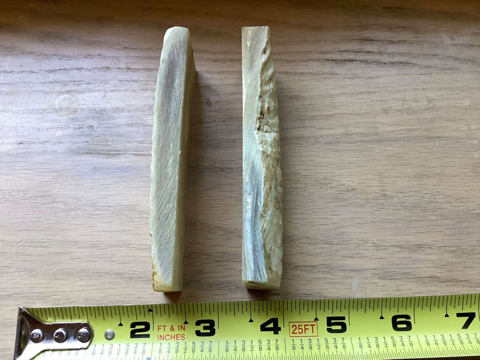 Sheep Horn slabs for knife making