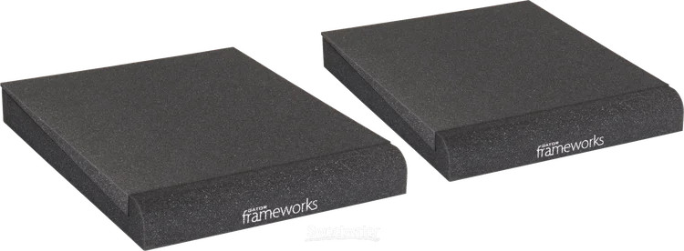 Gator Frameworks GFW-ISOPAD-MD Studio Monitor Isolation Pads - Medium