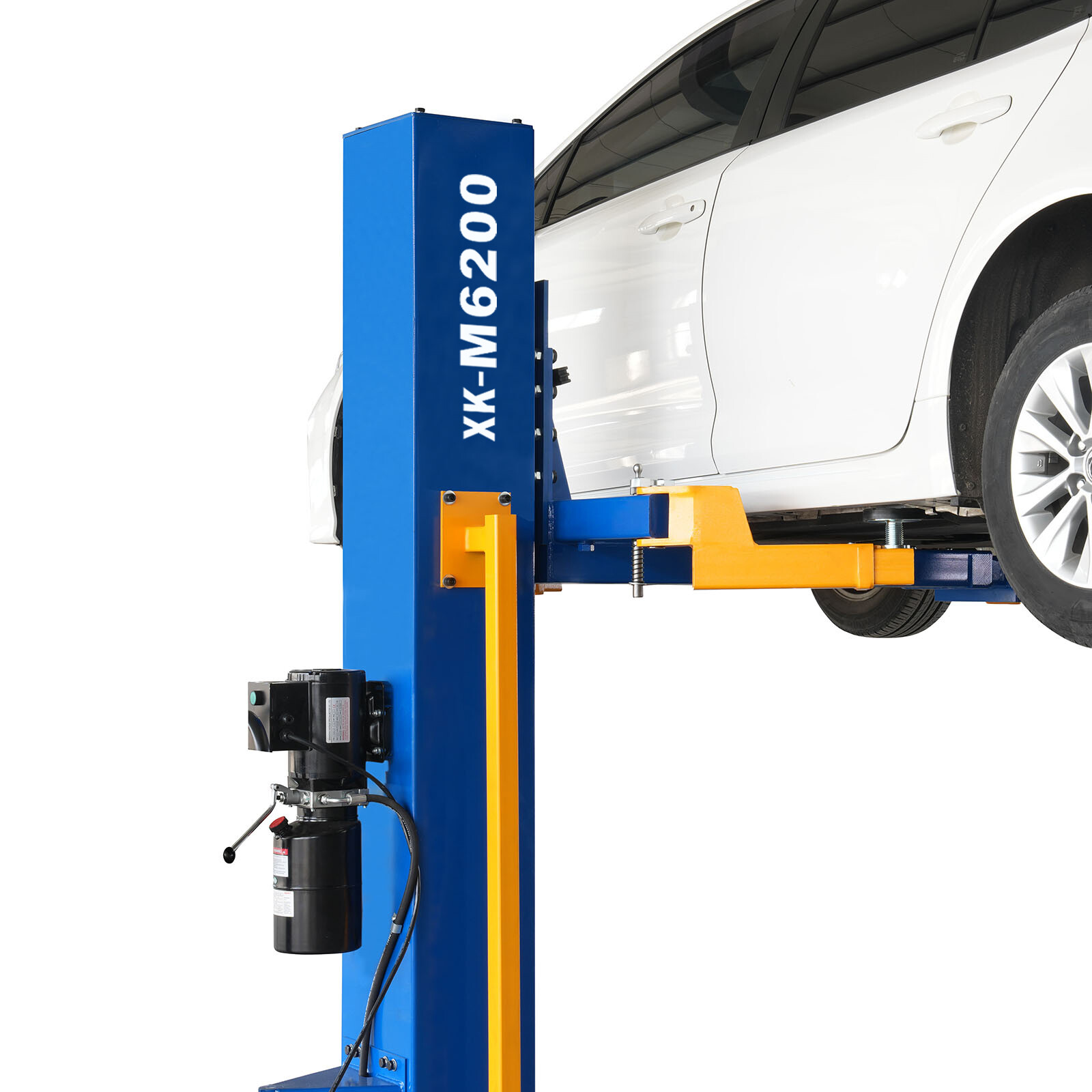 XK M6200 Single Post Lift Car Lifts 220V Unlock Mobile Repair Tool Manually