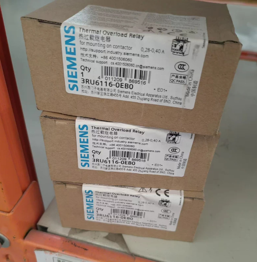1PC NEW SIEMENS 3RU6116 Thermal overload relay 3RU6116-0EB0 0.28-0.4A #LL