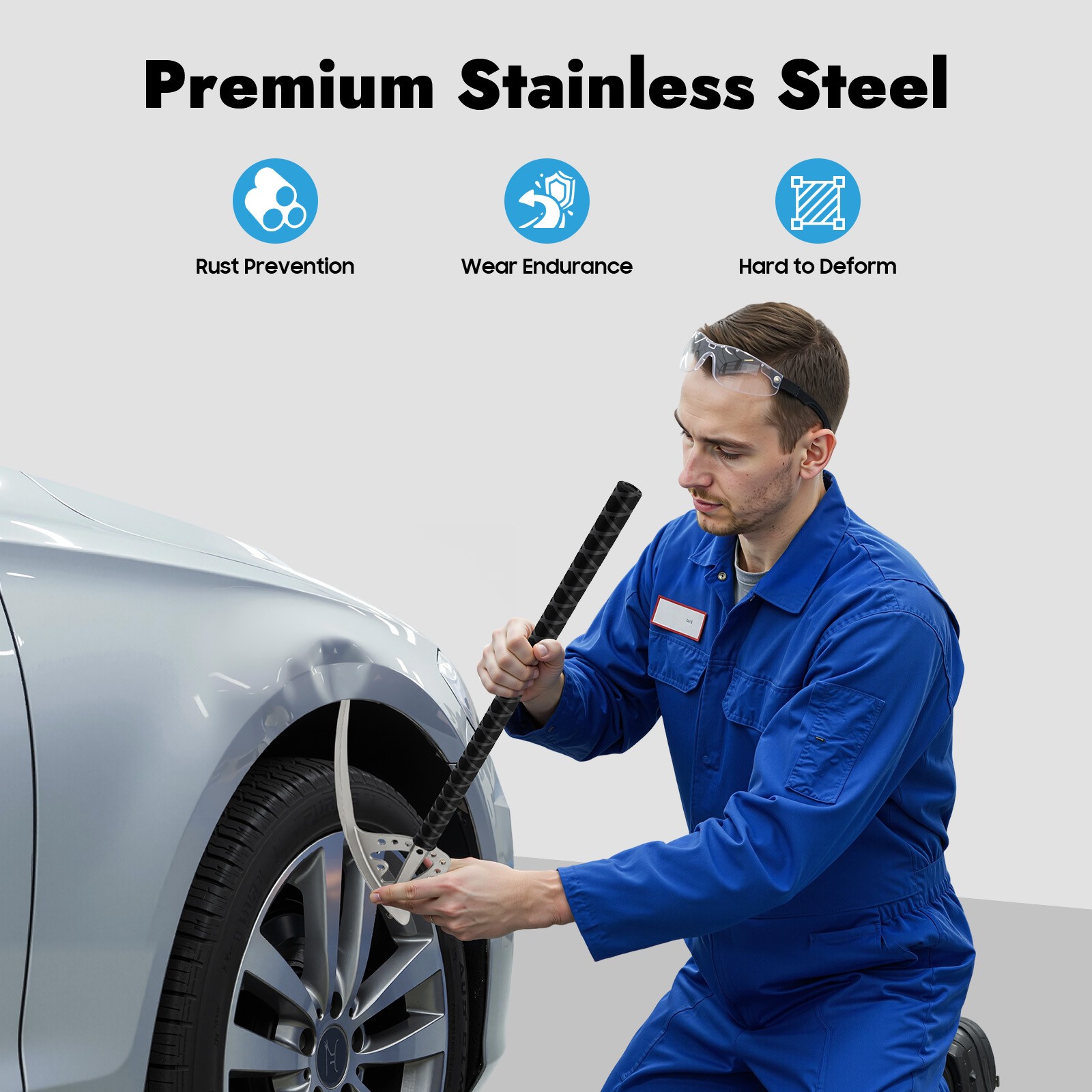 Car Fender Damage Repair Tools Adjustable Auto Dent Removal Kit Angle With bag