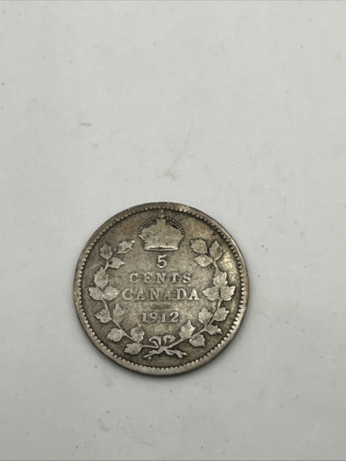 1912 5C Canada 5 Cents