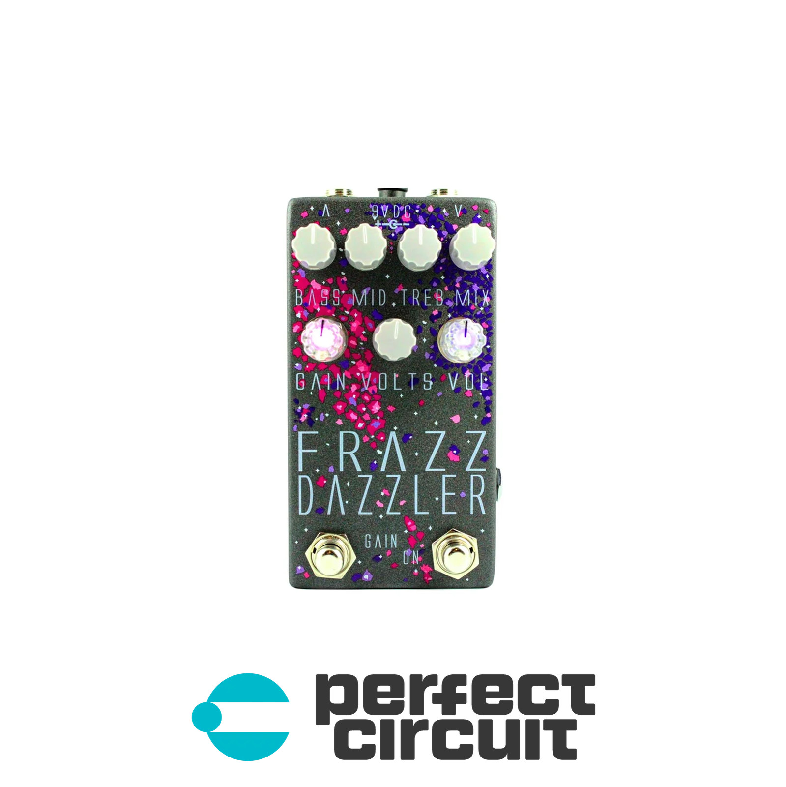 Dr Scientist Frazz Dazzler Fuzz Pedal EFFECTS - DEMO - PERFECT CIRCUIT