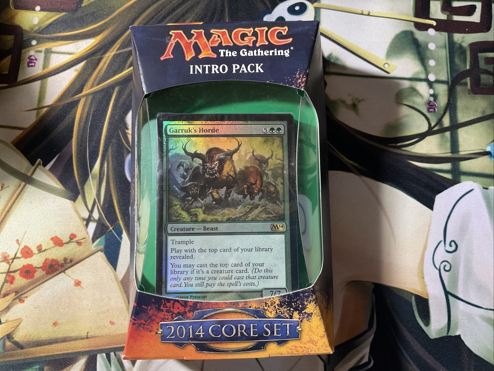 2014  MTG  CORE SET  INTRO PACK FACTORY SEALD. BESTIAL STRENGTH