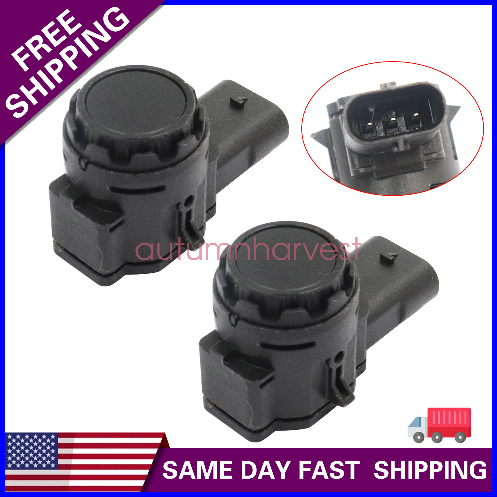 84586217 84566047 FOR Chevy GMC Cadillac Buick 2021-2024 2x Parking Sensor USA